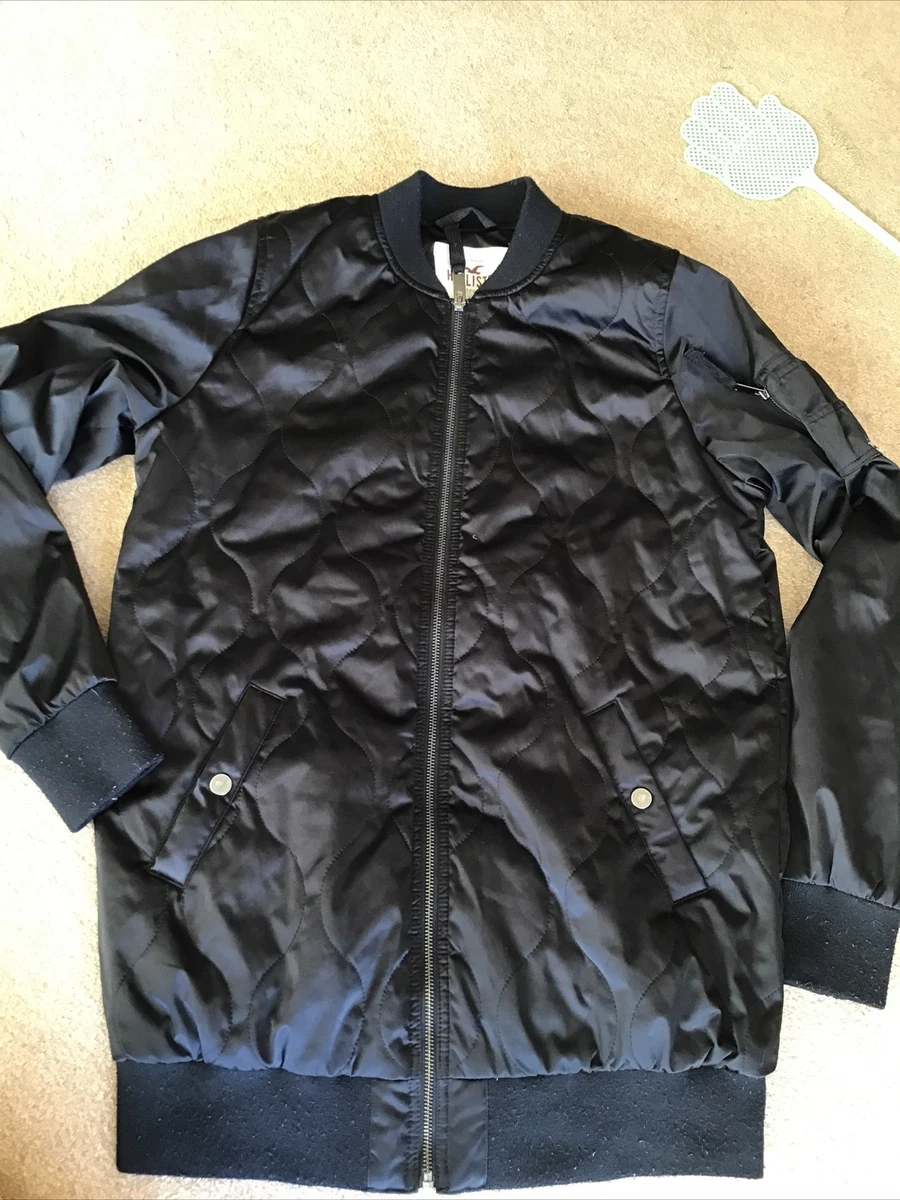 Hollister leather deals jacket womens