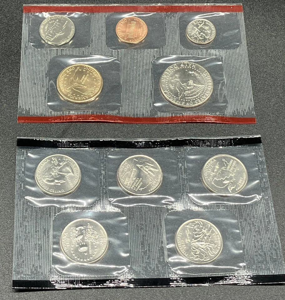 2002 United States Denver Mint coin set uncirculated. - Image 4 of 4