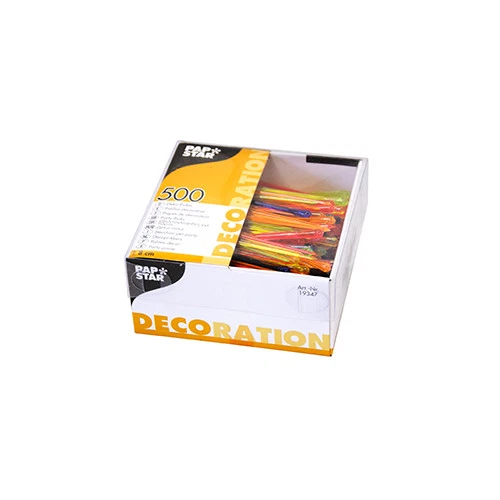 Cocktail-Spieß Käsepicker Partypicker 500Stück 8cm farbig sortiert 19347 PapStar - Bild 2 von 2