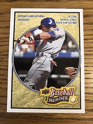 Nomar Garciaparra 2008 Upper Deck Baseball Heroes Dodgers Nomar Garciaparra 2008 Upper Deck Baseball Heroes Dodgers
