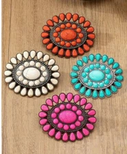 CLUSTER ~ HAIR ~ BARRETTE (Assorted Colors)