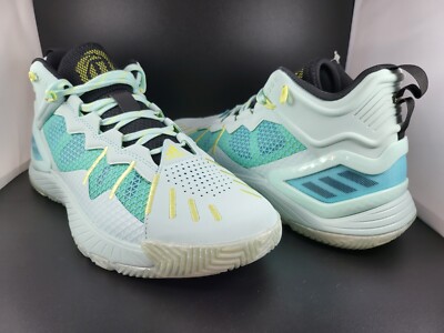 Adidas D Rose Son Of Chi GodSpeed Green Black Men Basketball Shoe GW7650 Sz 9.5