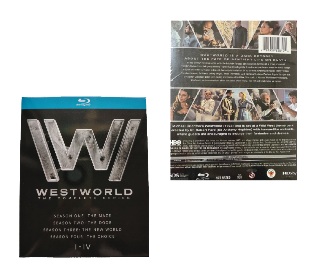 Westworld: The Complete TV Series, Seasons 1-4 (Blu-Ray, 12-Disc