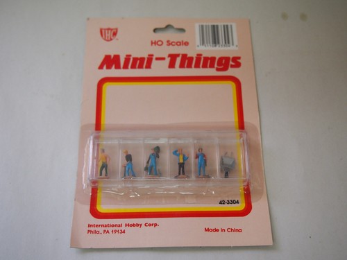 FIGURAS MINI-PERSONAS ESCALA HO IHC #42 3304 42-3304 - PAQUETE DE 6 - NUEVAS/SELLADAS | Zustand: New