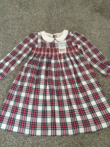 jojo maman bebe tartan dress