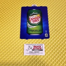 DIXIE NARCO 501E, 276E HVV SODA VENDING MACHINE "CANADA DRY" 12oz CAN VEND LABEL