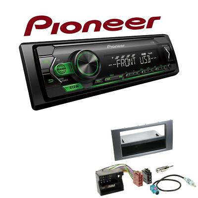 Pioneer Autoradio Android USB mit Einbauset für Ford Fusion Facelift anthrazit