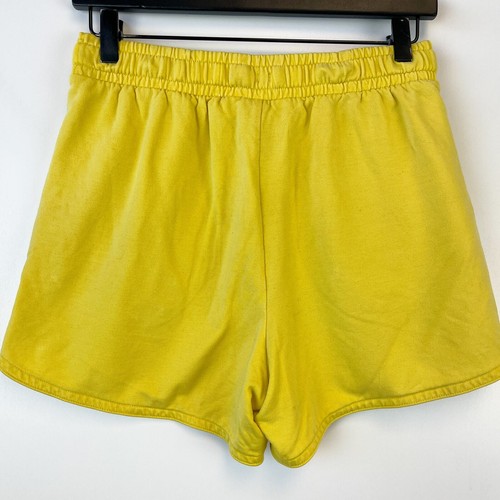 Athleta x Simone BIles Girls XL 14 Active Gym Shorts High Rise Yellow - Picture 4 of 9