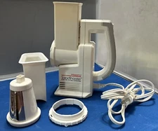 Presto Salad Shooter Electric Shredder Grater Slicer. 0291001 Works!