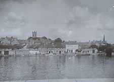 Athlone, Ireland And The Shannon, Magic Lantern Glass Slide
