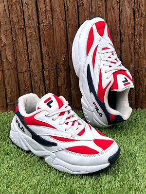 FILA V94M 'Red White Navy' shoes sneakers US 7 UK 4.5 EUR 38 MEX 24