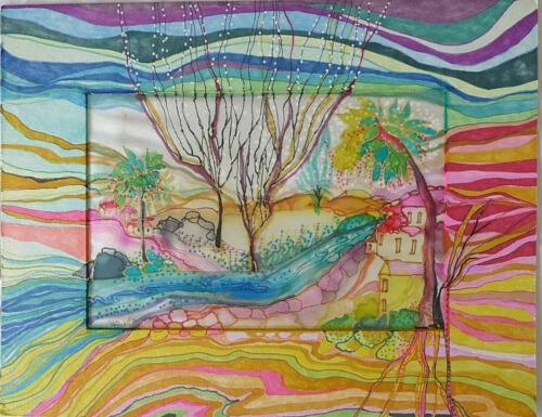 Malereien aus Israel