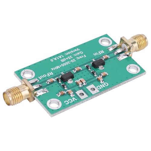 35dB Gain RF Signal Power Amplifier LNA 5-3500MHz Gain Broadband Module Useful - Zdjęcie 7 z 11