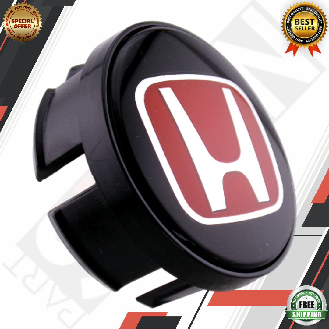 🔥🔥🔥Set of 4 Red H Wheel Center Caps Hubs Cover 58mm Cap For CIVIC FIT INSIGHT eBay
