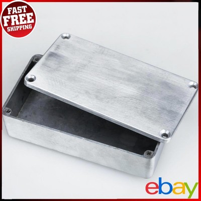 1590B Effektpedalhülle mit Schrauben Aluminium Ersatz Musikinstrument Kit