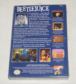 Beetlejuice (Nintendo NES) NEW Factory Sealed