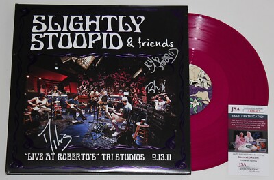 SLIGHTLY STOOPID SIGNED LIVE AT ROBERTO'S TRI STUDIOS 4x LP VINYL