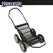 Fit for Hawk Cra 500lb Capacité Pliable Multi Usage Cerf Game Chariot de Récupération Noir