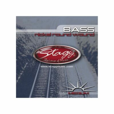 STAGG BA-4505 Nickel Roundwound 45-105 - Saitensatz für E-Bass