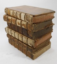 [6 Volumes] Honorati Tournely Cursus Theologicus Scholastic - Domaticus