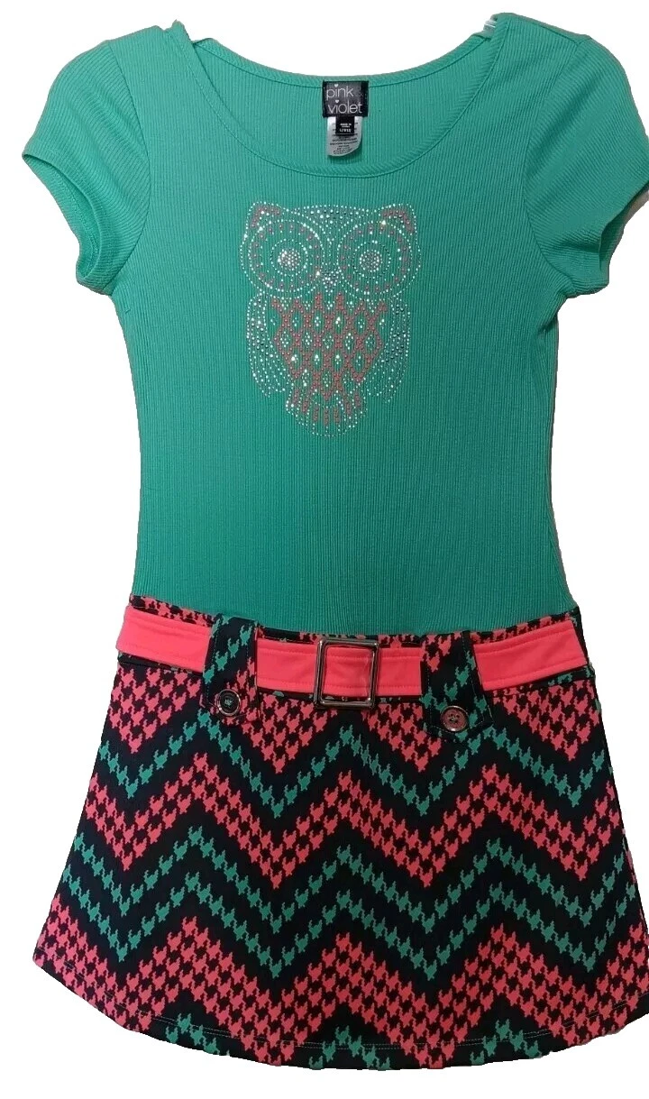 Vestidos casual PINK Poliéster para Niñas