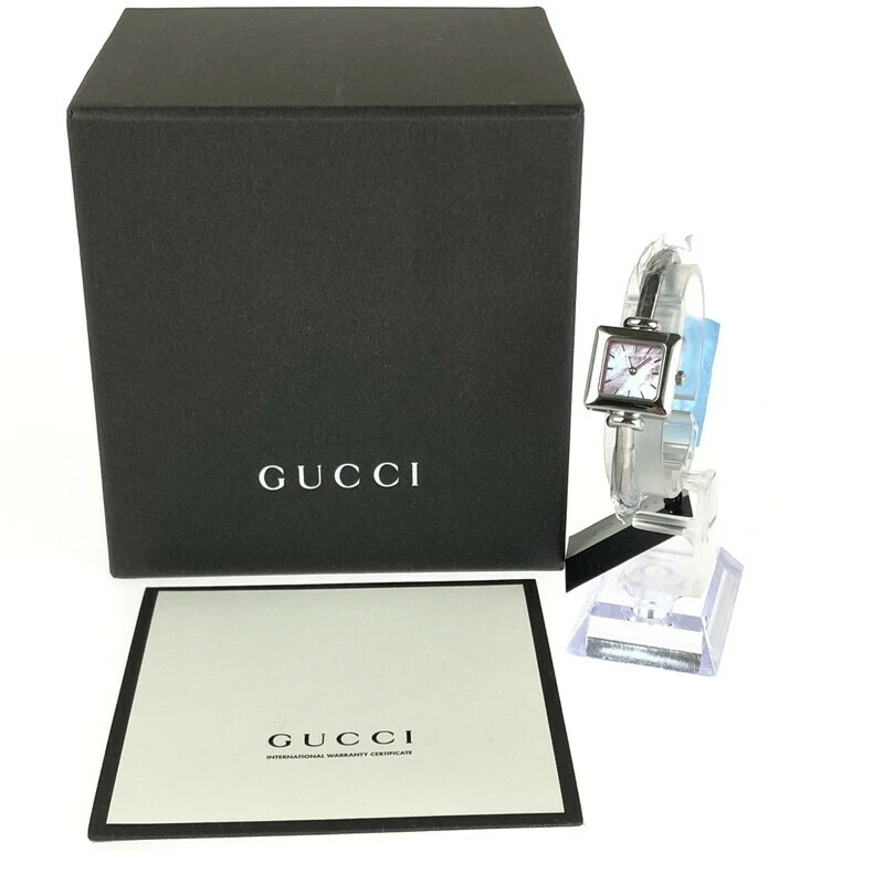 Montre bracelet à quartz pour femme GUCCI 1900 YA019519 d'occasion 197 240413 kk 19