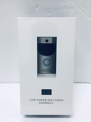 B30 Battery Powered WiFi Video Doorbell Waterproof Camera 720P