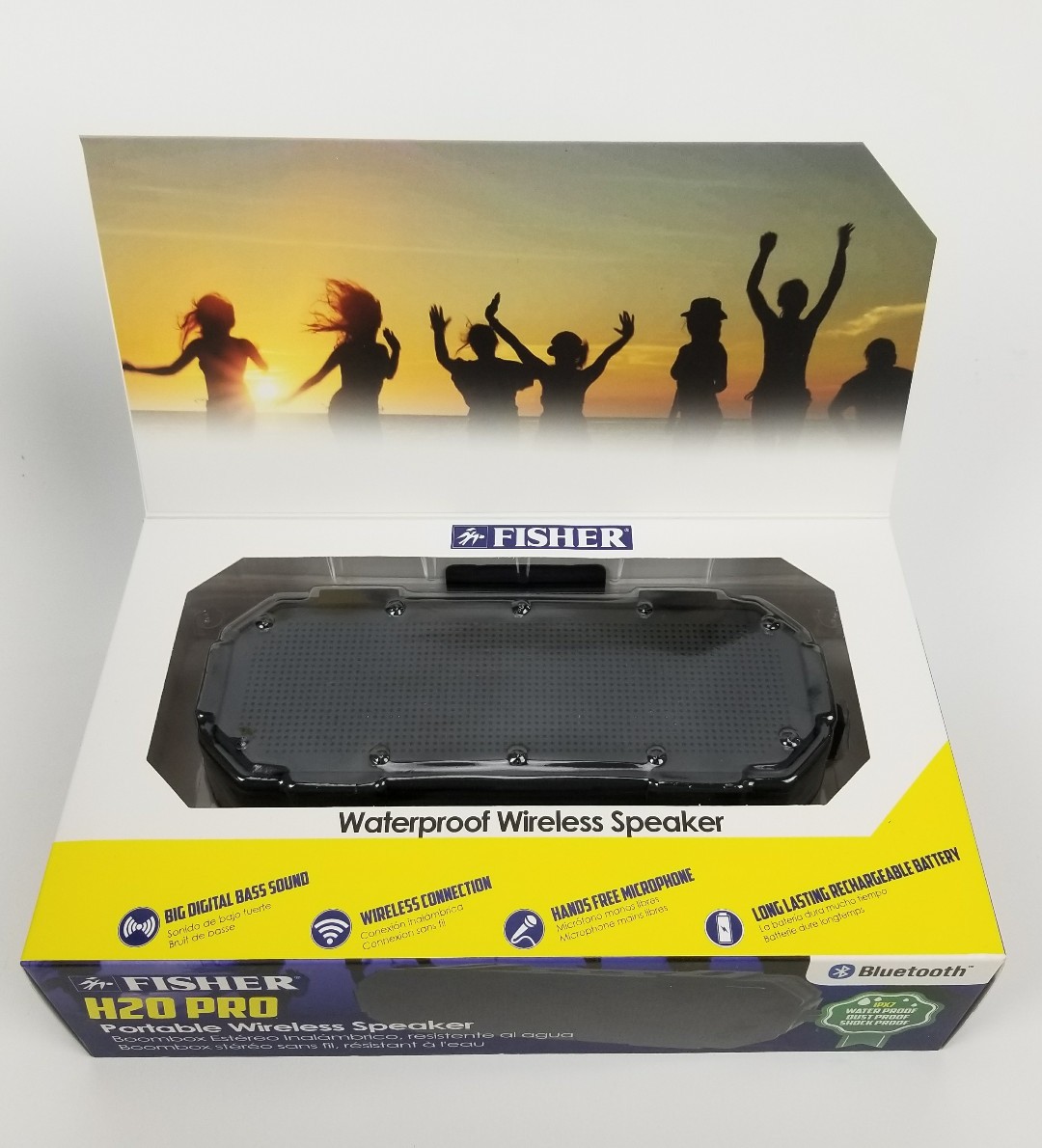 fisher digital bluetooth speaker