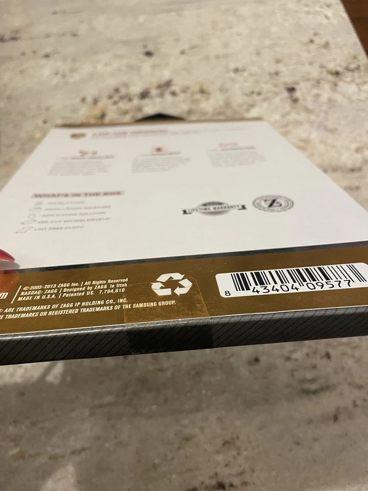 ZAGG Invisible Shield Samsung Galaxy Tab 3 7.0 front screen clear protector - Image 4 of 4