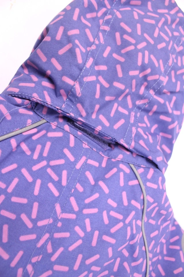 Mikk-Line Kinder Schneeanzug Pink Striche Gr. 86 / 18M Suit Winter Overall warm - Bild 4 von 4