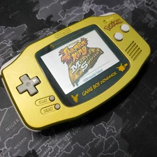 Nintendo Gameboy Advance GBA Game Boy AGB BACKLIT IPS V5 POKEMON CENTRE NY