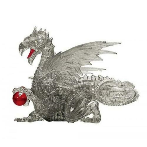 New BEVERLY 56 Piece Crystal Puzzle Black Dragon from Japan - Picture 1 of 7
