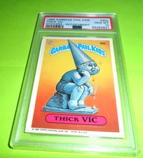 1986 TOPPS GARBAGE PAIL KID SERIES 3 OS3 90b THICK VIC Copyright PSA 10 GEM MINT