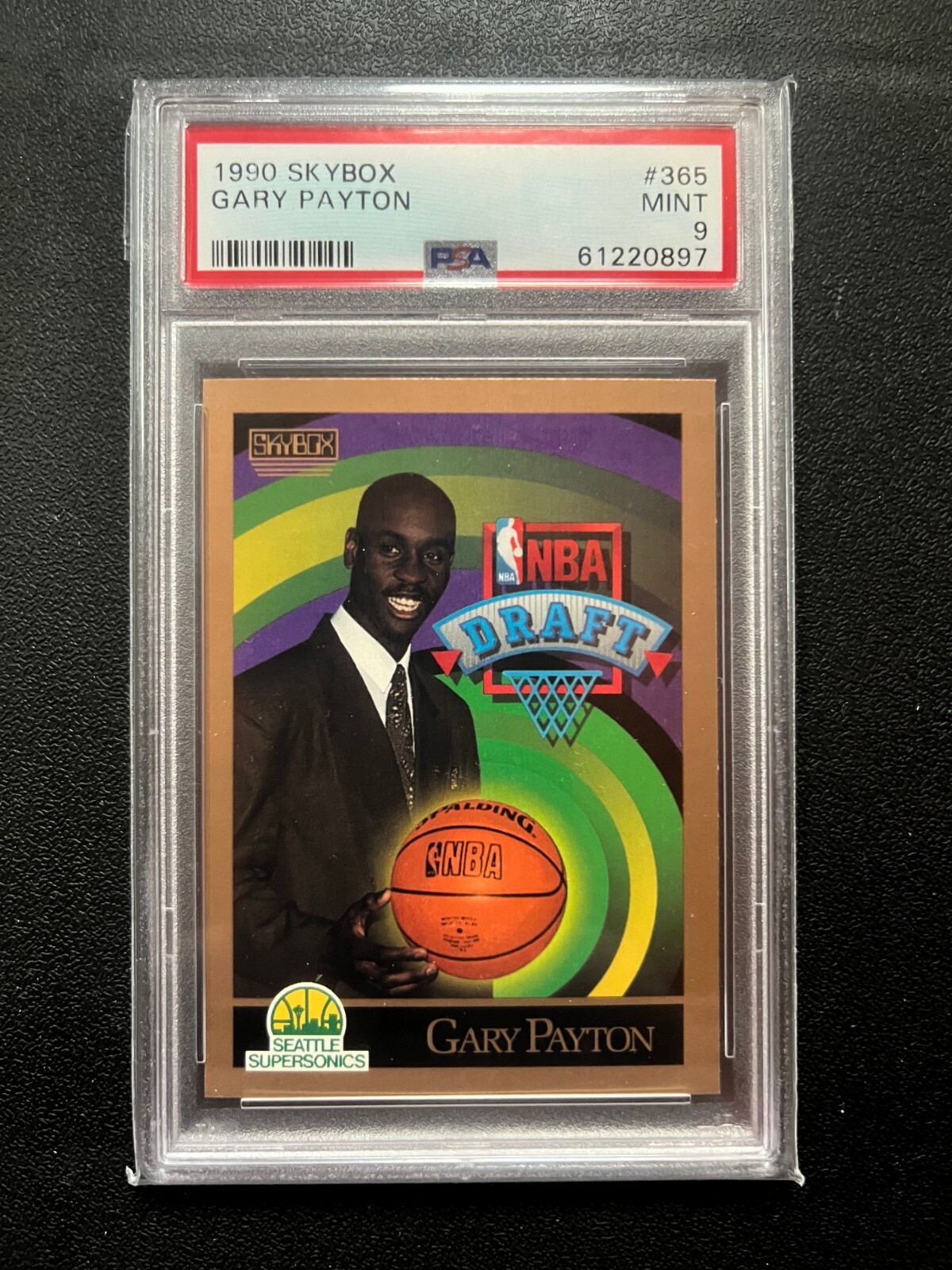 1990 Skybox Gary Payton PSA 9