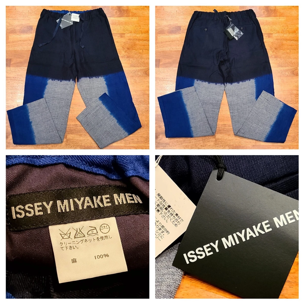ISSEY MIYAKE Blue Pants for Men for sale | eBay