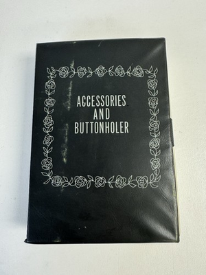 #ad #ad Kenmore Sears Sewing Machine Accessories And Buttonholer in Case $25.00
