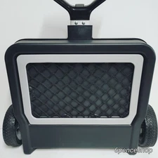 Fusion Mobile Folding Cargo Cart, 41"H x 21"W x 18 3/4"D, Black