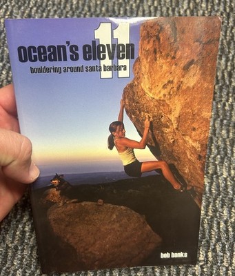 Ocean s Eleven Santa Barbara Bouldering Bob Banks Signed Rare OOP Climbing SB