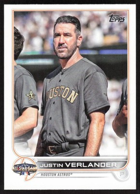 2022 Topps Update 2022 MLB All-Star Game Justin Verlander #ASG-45 Astros