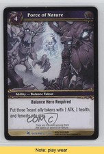 2007 World of Warcraft TCG: Fires of Outland Force of Nature #22 READ 4v9
