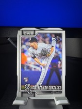 2026 Topps Series 1 Wikelman Gonzalez RC #167 White Sox
