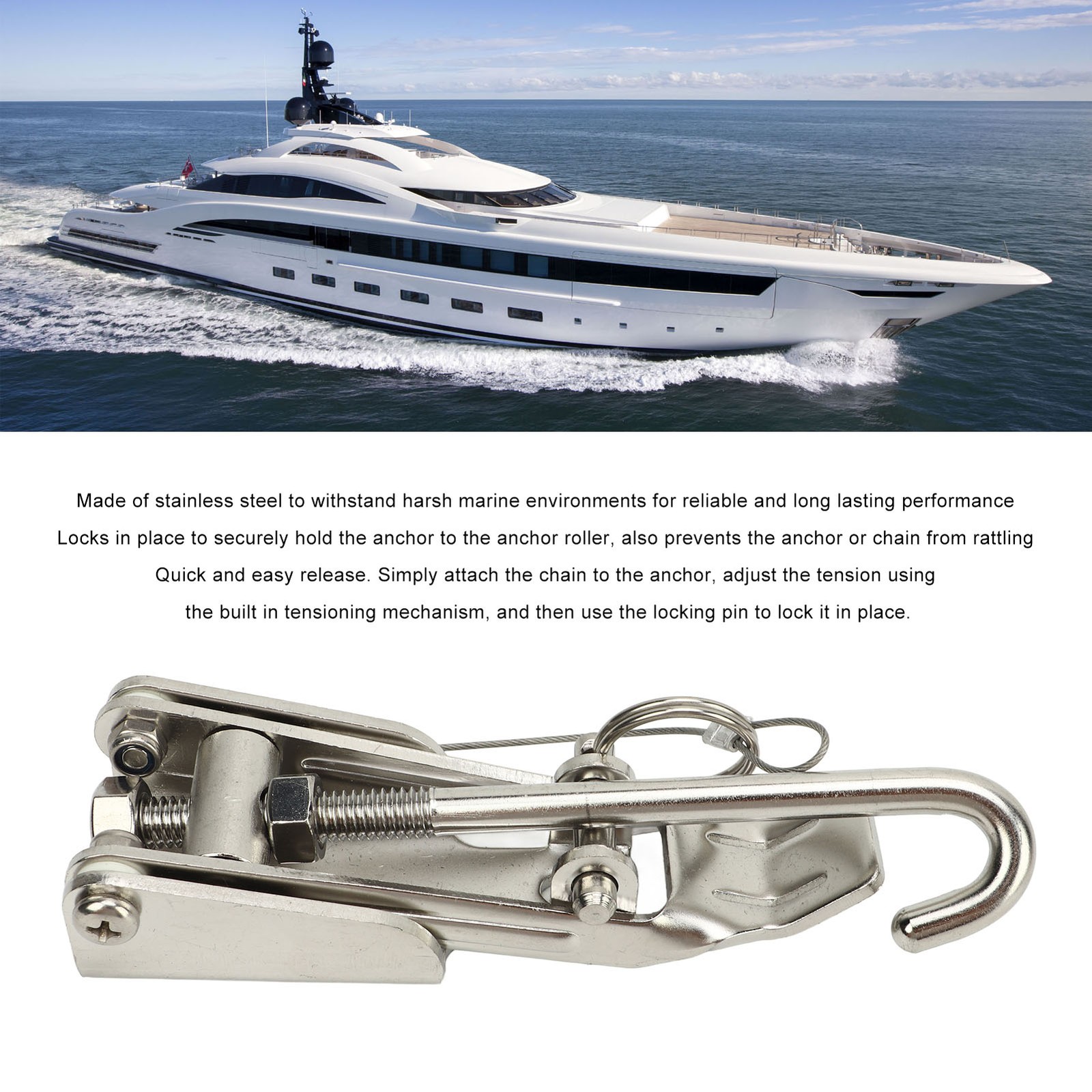 Secure Stainless Steel Chain Tensioner For Yachts Recommended
