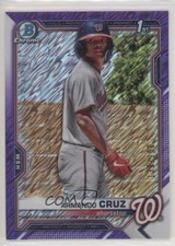 2021 Bowman Chrome Prospects Purple Shimmer Refractor 139/250 Armando Cruz n1u