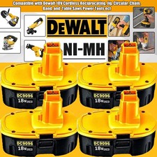 2PACK 4PACK 18V For Dewalt 18 VOLT XRP Ni-MH 7.0Ah Battery DC9096 DC9098 NEW