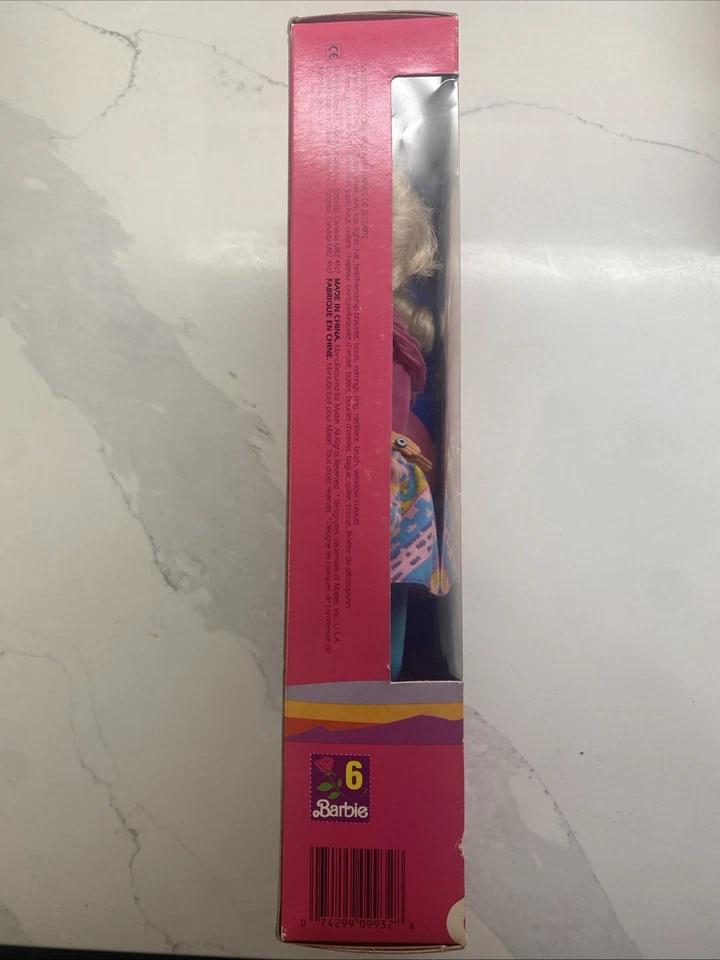 Muñeca Barbie Mattel Western Fun 1989 #9932 vintage nueva Foto 3 de 4