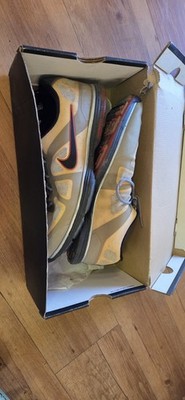 Nike Mens Hyperfuse Lunar Ascend 483841-100 White Golf Cleats Shoes Size 13