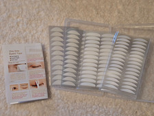 Natural Invisible Single Side Eyelid Tape Stickers 1100 Pcs, 4 Styles No Tool