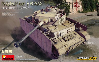 Miniart 35305 1/35 Panzer Pz.Kfw.IV Ausf.H Vomag Mid