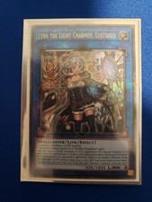 Yugioh Lyna the Light Charmer, Lustrous RA04-EN081 Quarter Century Secret Euro