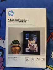 HP Advanced Glossy Photo Paper 100 Sheets 4 x 6 in borderless Q6638A